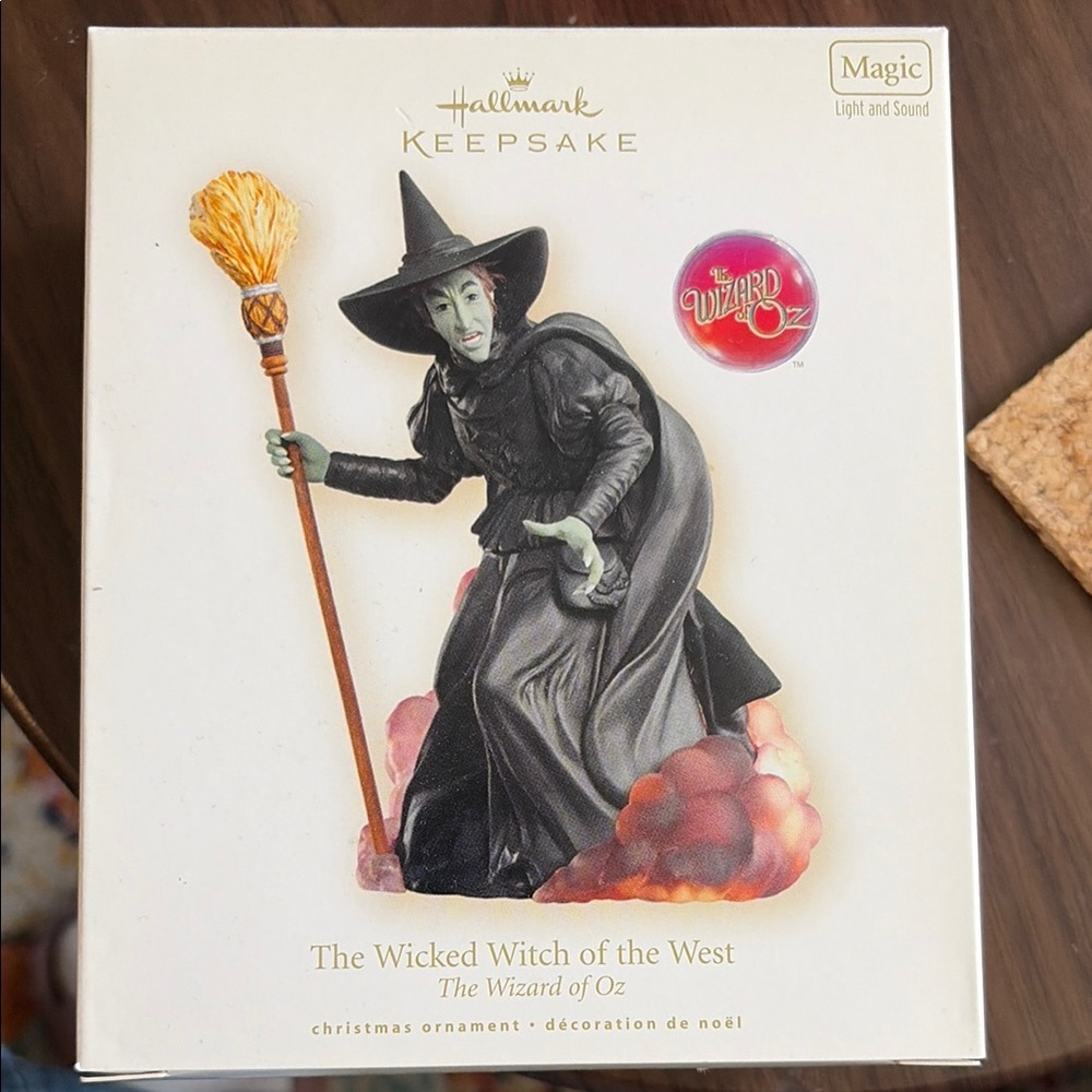 The Wicked Witch of the West. The Wizard of Oz. Hallmark Keepsake Ornament